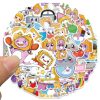 10 50PCS Cute Lankybox Cartoon Stickers for Suitcase Skateboard Guitar Laptop Phone Decor Waterproof Sticker Kids 3 - LankyBox Merch