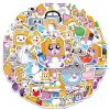 10 50PCS Cute Lankybox Cartoon Stickers for Suitcase Skateboard Guitar Laptop Phone Decor Waterproof Sticker Kids 5 - LankyBox Merch