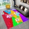 3D Happy Rocky And Foxy And Boxy Lankybox Area Rug Carpet Rug for Home Living Room 13 - LankyBox Merch