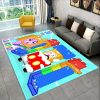 3D Happy Rocky And Foxy And Boxy Lankybox Area Rug Carpet Rug for Home Living Room 19 - LankyBox Merch