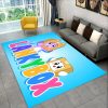 3D Happy Rocky And Foxy And Boxy Lankybox Area Rug Carpet Rug for Home Living Room 24 - LankyBox Merch