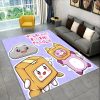 3D Happy Rocky And Foxy And Boxy Lankybox Area Rug Carpet Rug for Home Living Room 26 - LankyBox Merch