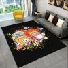 3D Happy Rocky And Foxy And Boxy Lankybox Area Rug Carpet Rug for Home Living Room 4 - LankyBox Merch