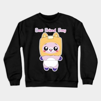 Bff Best Friend Foxy Crewneck Sweatshirt Official LankyBox Merch