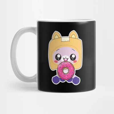 Baby Foxy Loves Donuts Mug Official LankyBox Merch