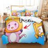 Lankybox Foxy Boxy Bedding Sets Single Twin Full Queen King Size Bed Linen Kids Girls Bedroom 10 - LankyBox Merch