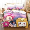 Lankybox Foxy Boxy Bedding Sets Single Twin Full Queen King Size Bed Linen Kids Girls Bedroom 13 - LankyBox Merch