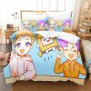 Lankybox Foxy Boxy Bedding Sets Single Twin Full Queen King Size Bed Linen Kids Girls Bedroom 3 - LankyBox Merch