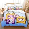 Lankybox Foxy Boxy Bedding Sets Single Twin Full Queen King Size Bed Linen Kids Girls Bedroom 5 - LankyBox Merch