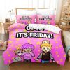 Lankybox Foxy Boxy Bedding Sets Single Twin Full Queen King Size Bed Linen Kids Girls Bedroom 9 - LankyBox Merch