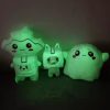 Lankyboxs Luminous Foxy Boxy Ghosty Glow In Dark Plush Doll Toys Removable Cartoon Robot Soft Toy 1 - LankyBox Merch