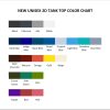 tank top color chart - LankyBox Merch